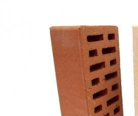 Лицевой пустотелый кирпич красный - тип 2