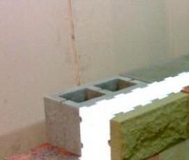 Лицевые керамзитобетонные блоки - модель 3