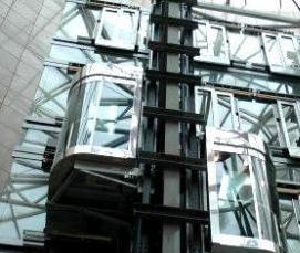 Лифт пассажирский шахта - модель 2