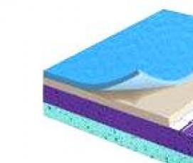 Линолеум на теплозвукоизолирующей подоснове - модель 4