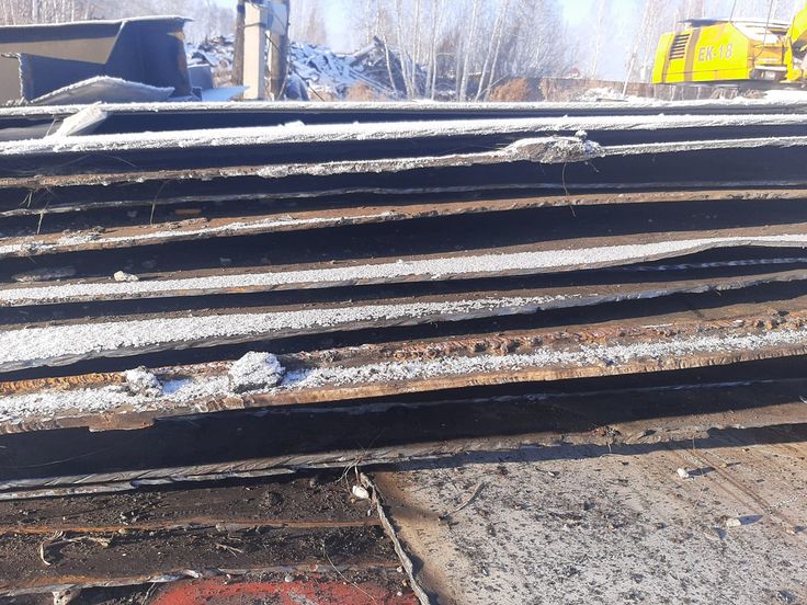 Лист металлический б/у - вариант 4