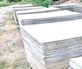 Лист шифера плоский - тип 3