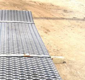 Лист стальной просечно-вытяжной - тип 2