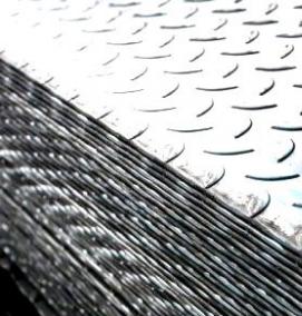 Лист стальной рифленый - тип 2