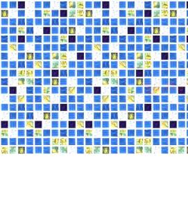 Листовая мозаика пвх - тип 2