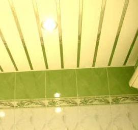 Листовые панели для потолка - тип 2