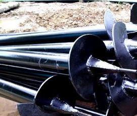 Лопастные сваи - модель 1