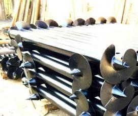 Лопастные сваи - модель 4