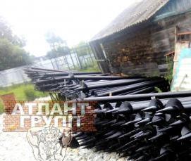 Лопастные сваи - модель 2