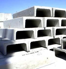 Лоток железобетонный ЛК-1 - модель 3