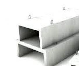 Лоток железобетонный ЛК - модель 1