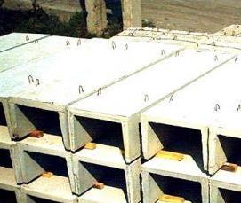 Лоток железобетонный ЛК - модель 4