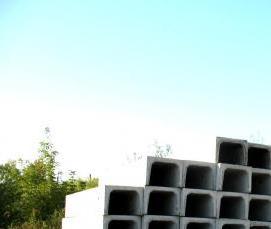 Лоток железобетонный ЛК - модель 3