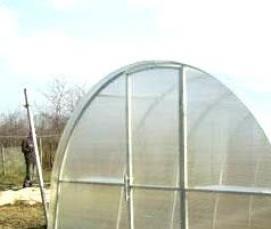 Маленькая разборная теплица - тип 3