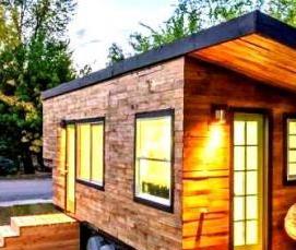 Маленькие бытовки для дачи - модель 4