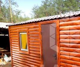 Маленькие бытовки для дачи - модель 3