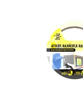 Малярная креппированная клейкая лента - модель 1