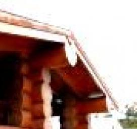 Малые архитектурные формы из бревна - модель 2