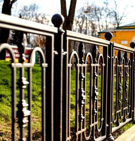 Малые архитектурные формы ограждения - вариант 1