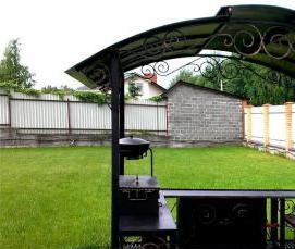 Мангал беседка из металла - вариант 3