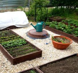 Материал между грядок - модель 1