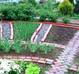 Материал между грядок - модель 2