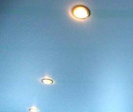 Матовый тканевый натяжной потолок - вариант 4