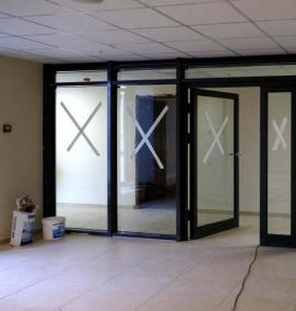 Маятниковые противопожарные двери - тип 2