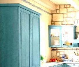 Мдф голубой - вариант 2