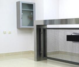 Мебель из нержавеющей стали на заказ - вариант 3