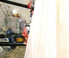 Мебельный щит из кедра - тип 4