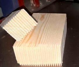 Мебельный щит клееный брус - модель 4