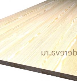 Мебельный щит Лиственница - вариант 4