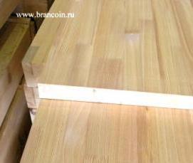 Мебельный щит сращенный Ясень - тип 4