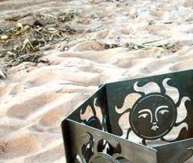 Мебельный уголок металлический декоративный - тип 1