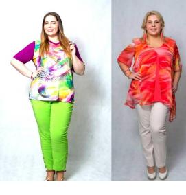 Медицинская одежда для женщин больших размеров - тип 3