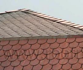Медная кровля мягкая - тип 2