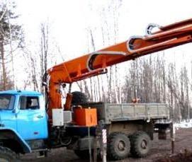 Механизированный монтаж свай - тип 4