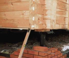 Мелкозаглубленные сваи - вариант 3