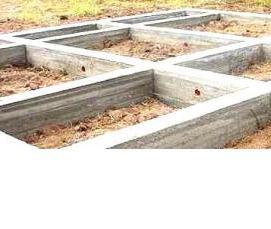 Мелкозаглубленный ленточный фундамент - модель 4