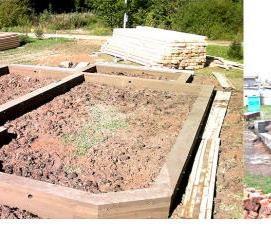 Мелкозаглубленный ленточный фундамент - модель 2