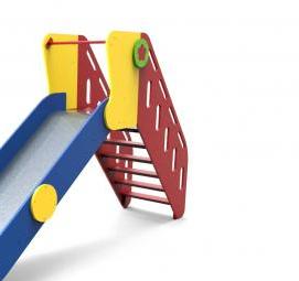 Металлическая горка для детской площадки - тип 3