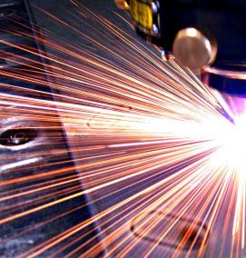 Металлическая лазерная резка - модель 1