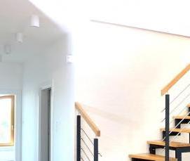 Металлическая лестница с поворотом - вариант 2