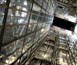 Металлическая лифтовая шахта - вариант 3