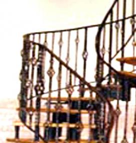 Металлические балясины для лестницы - модель 3