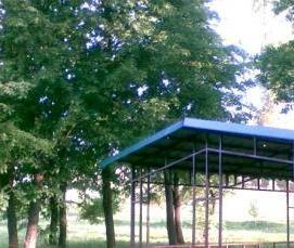 Металлические беседки для дачи - тип 4