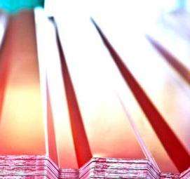 Металлические листы для кровли - модель 4