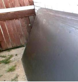 Металлические листы для печи - вариант 3