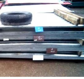 Металлические листы некондиция - тип 1